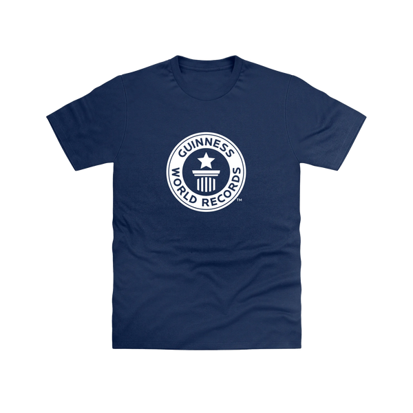 Guinness World Records Mens T Shirt White Logo-Male