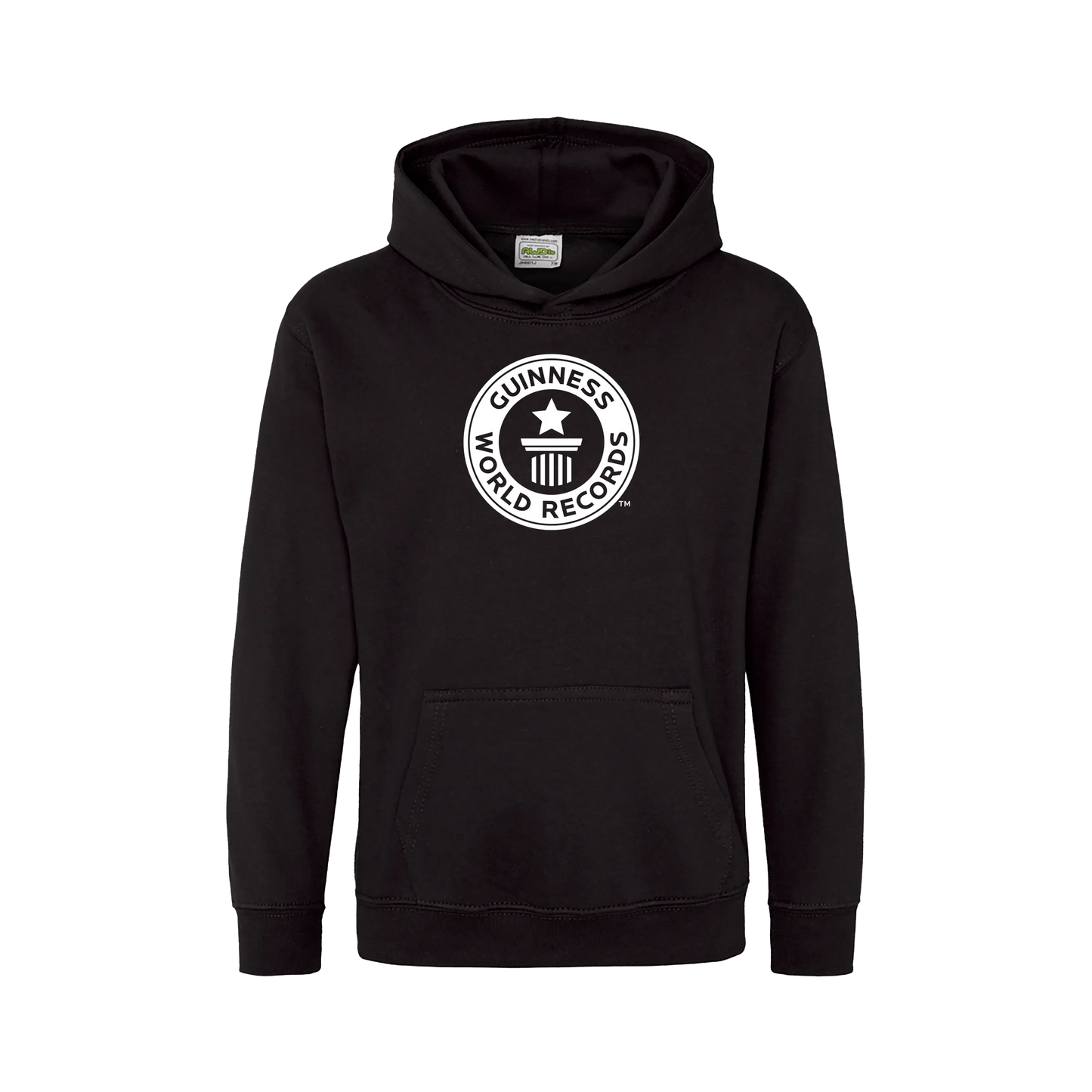 Guinness World Records Kids Hoodie White Logo-