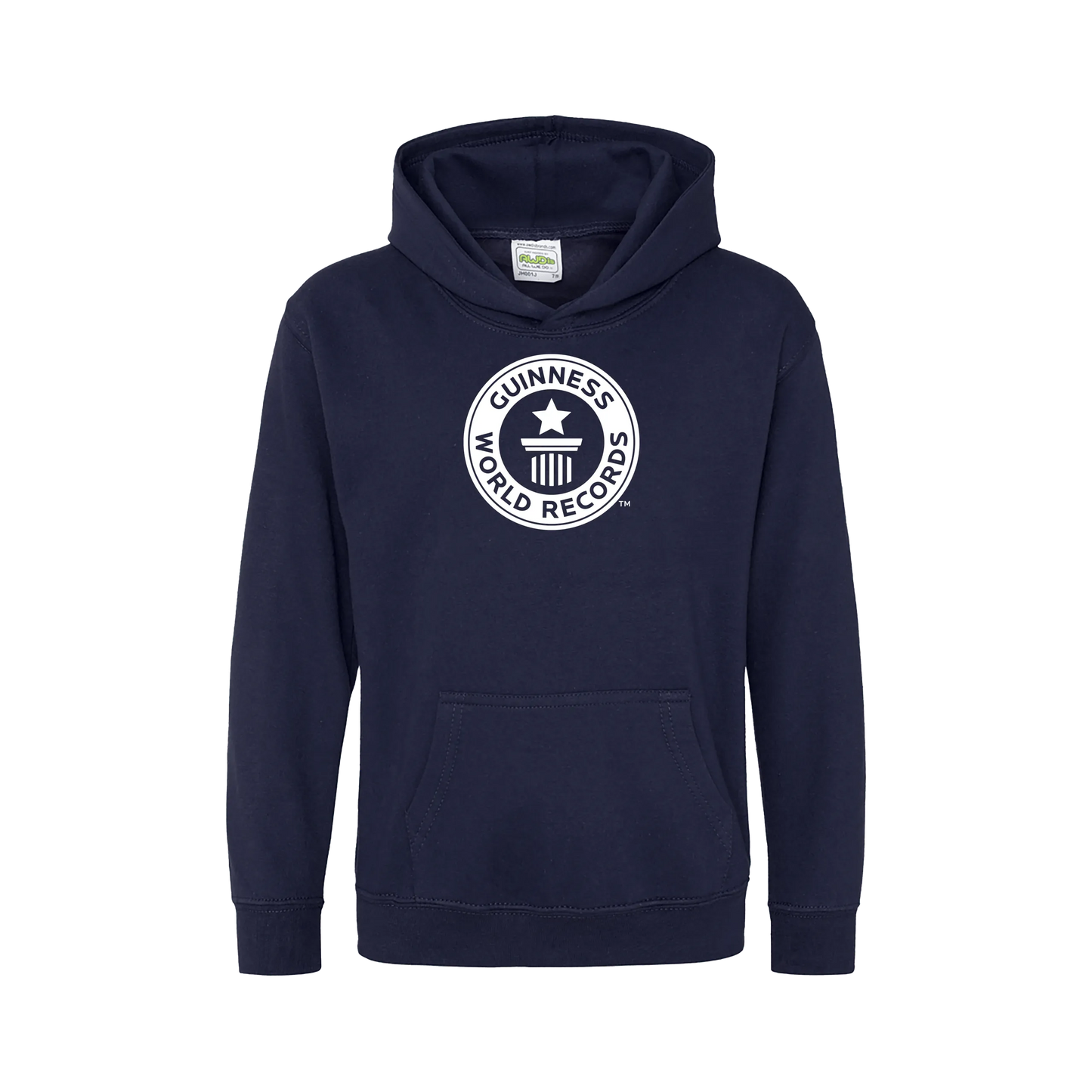 Guinness World Records Kids Hoodie White Logo-