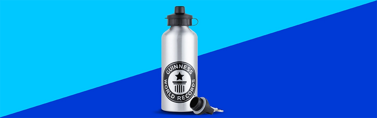 Guinness World Records Water Bottles