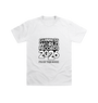 White Printed T-shirt Front