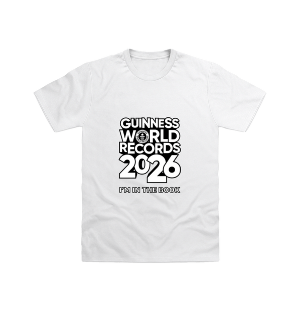 White Printed T-shirt Front