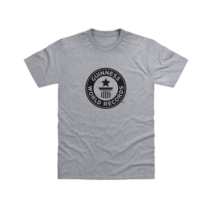 Guinness World Records Mens T Shirt Black Logo-