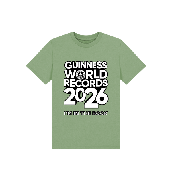 Sage Printed Kids T-Shirt Front