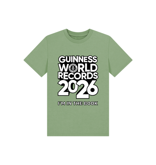 Sage Printed Kids T-Shirt Front