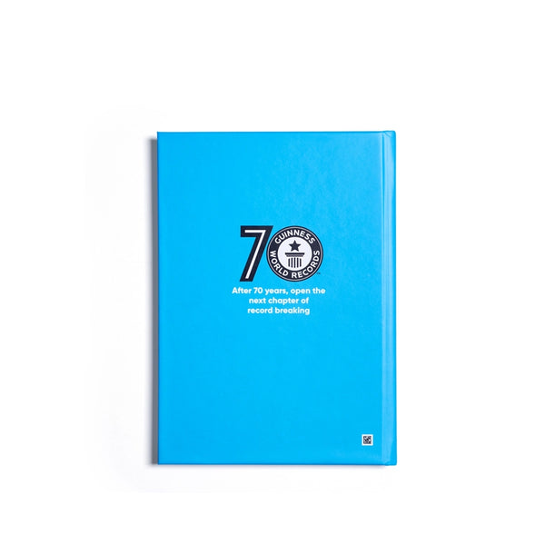 Carnet de notes A5 personnalisé 70e anniversaire