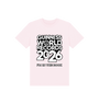 Pink Printed Kids T-Shirt Front