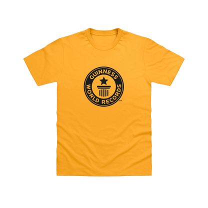 Guinness World Records Mens T Shirt Black Logo-