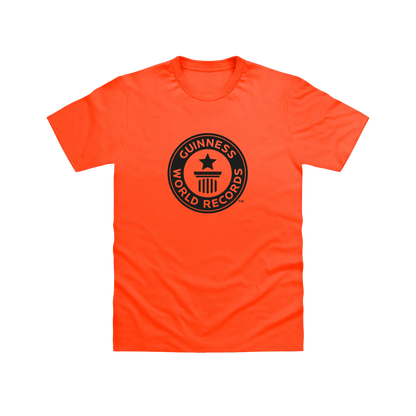 Guinness World Records Mens T Shirt Black Logo-