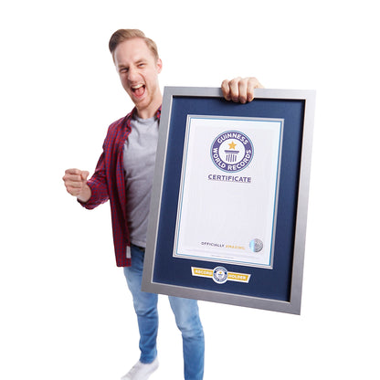 Record Holder Certificate Frame