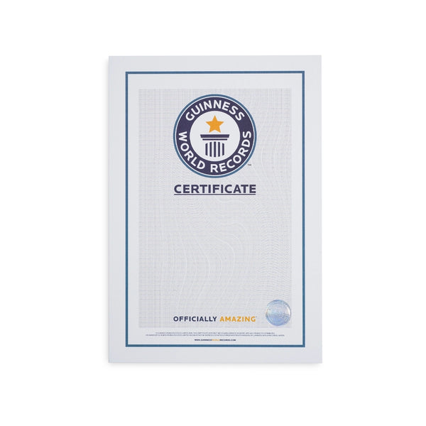 Record Holder Certificate