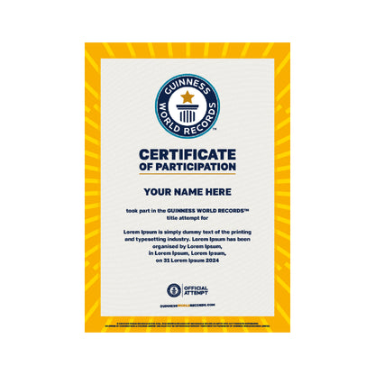 Digital Certificate Of Participation