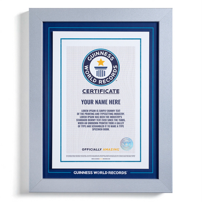 Internal Record Participant Certificate
