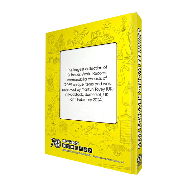 Guinness World Records 2026 Personalised Edition
