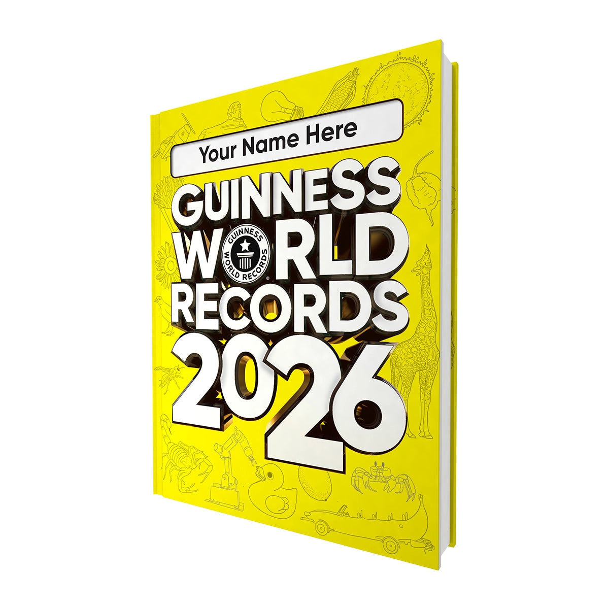 Guinness World Records 2026 Personalised Edition