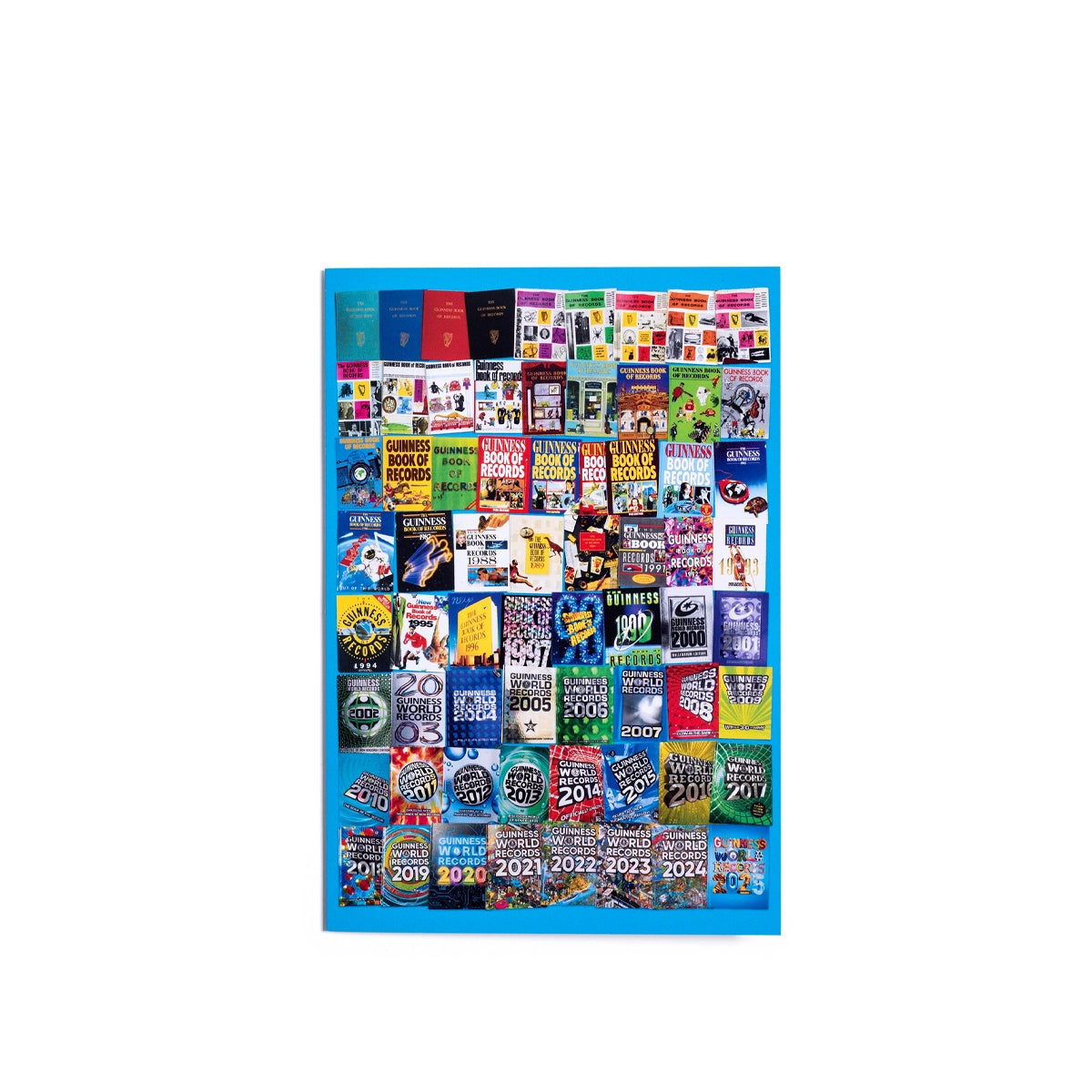 Guinness World Records 70 Covers Greeting Card