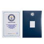 Certificado de poseedor del récord de la mayor lección de poesía