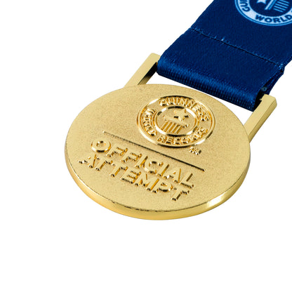 Guinness World Records Official Attempt Medallion