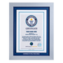Record Participant Certificate The Largest Project in Minecraft 