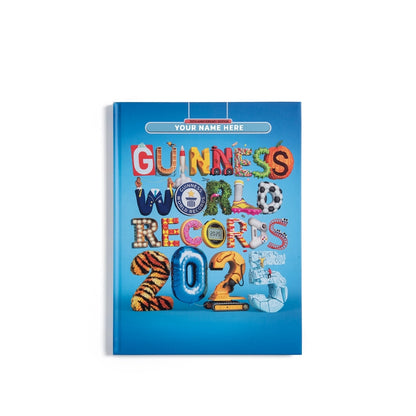 Personalised Guinness World Records 2025 Book
