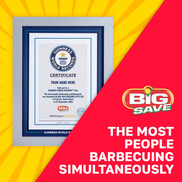 Record Participant Certificate The Most People Barbecuing Simultaneously