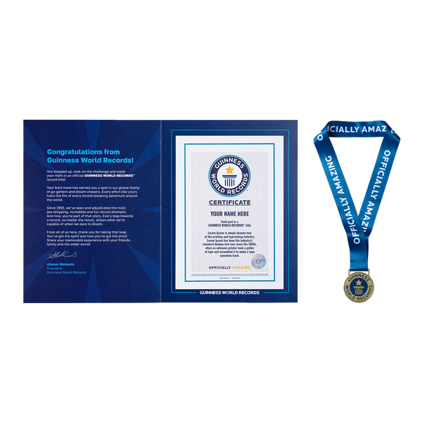 Record Participant Certificate