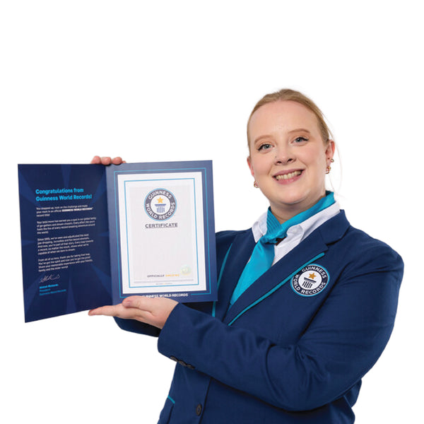 Record Participant Certificate The Largest Project in Minecraft 