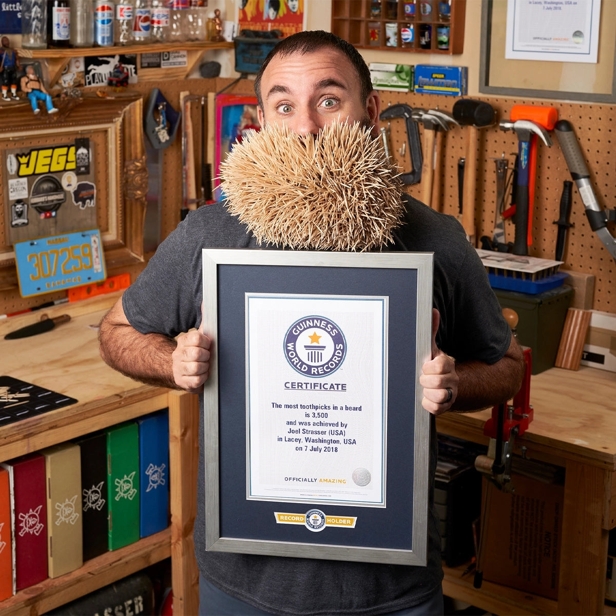Record Holder Frame
