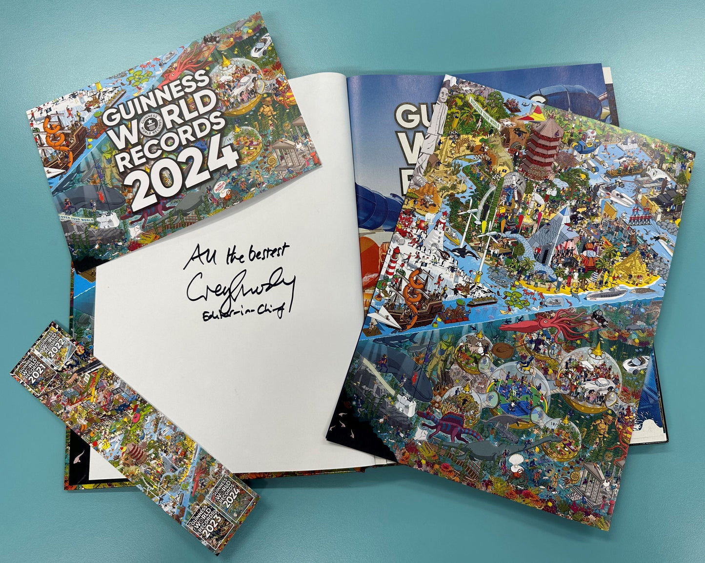 Guinness World Records 2024: Exclusive Signed Edition-Guinness World Records