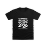 Pitch Black Printed T-shirt Front