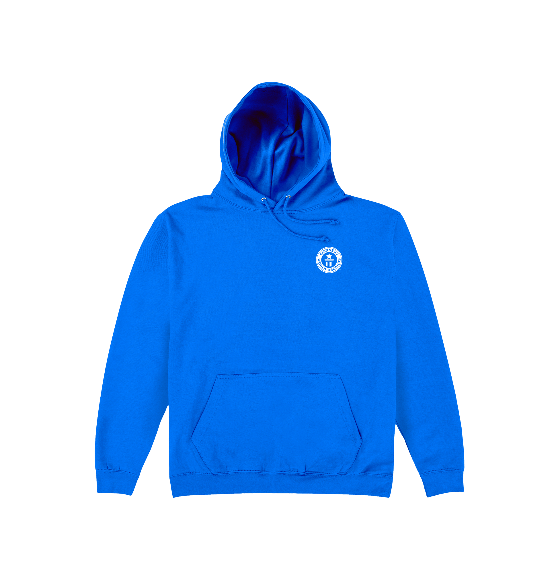 Royal Blue Printed Hoody