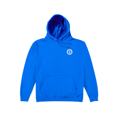 Royal Blue Printed Hoody