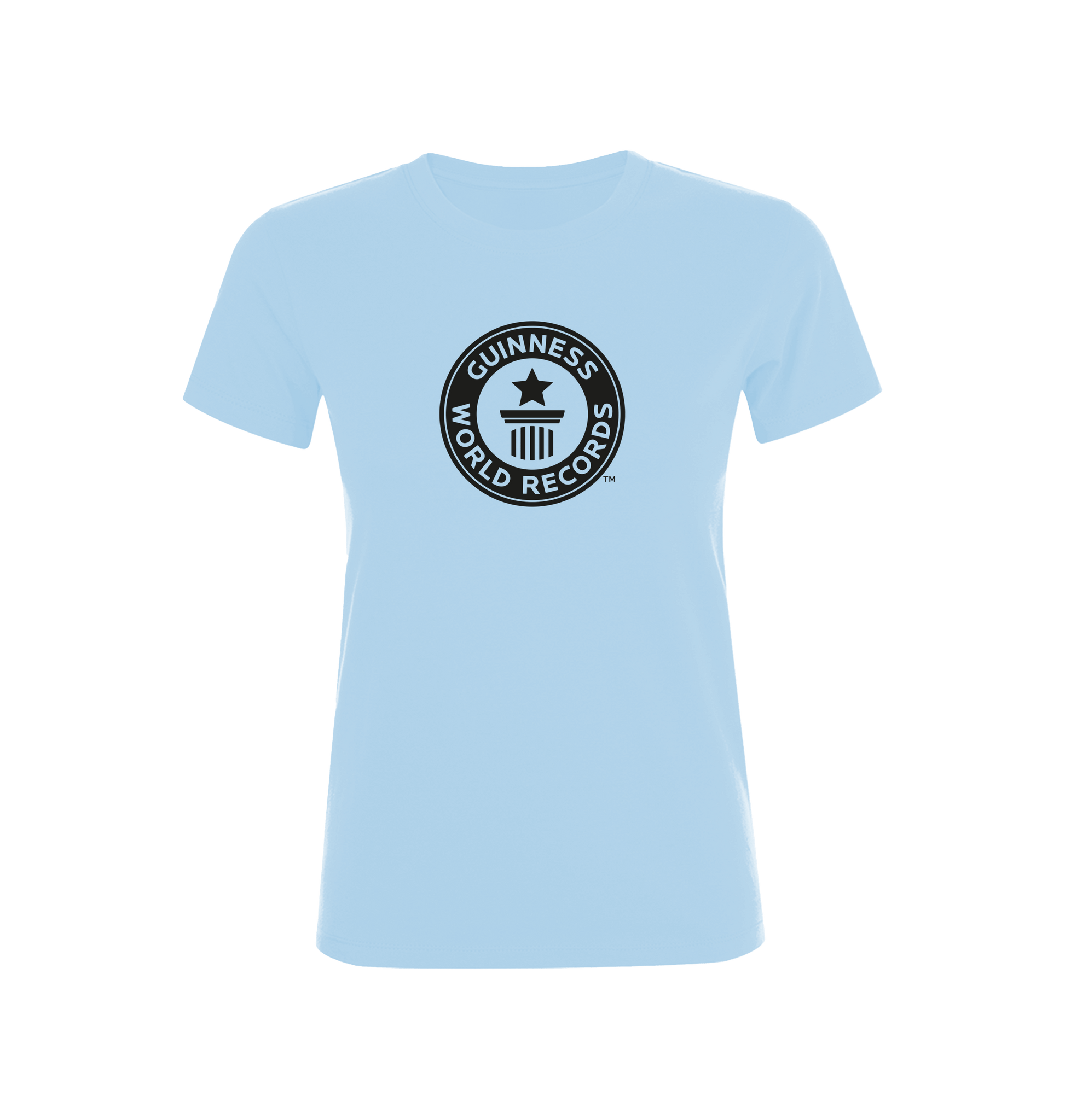 Light Blue Printed T-shirt