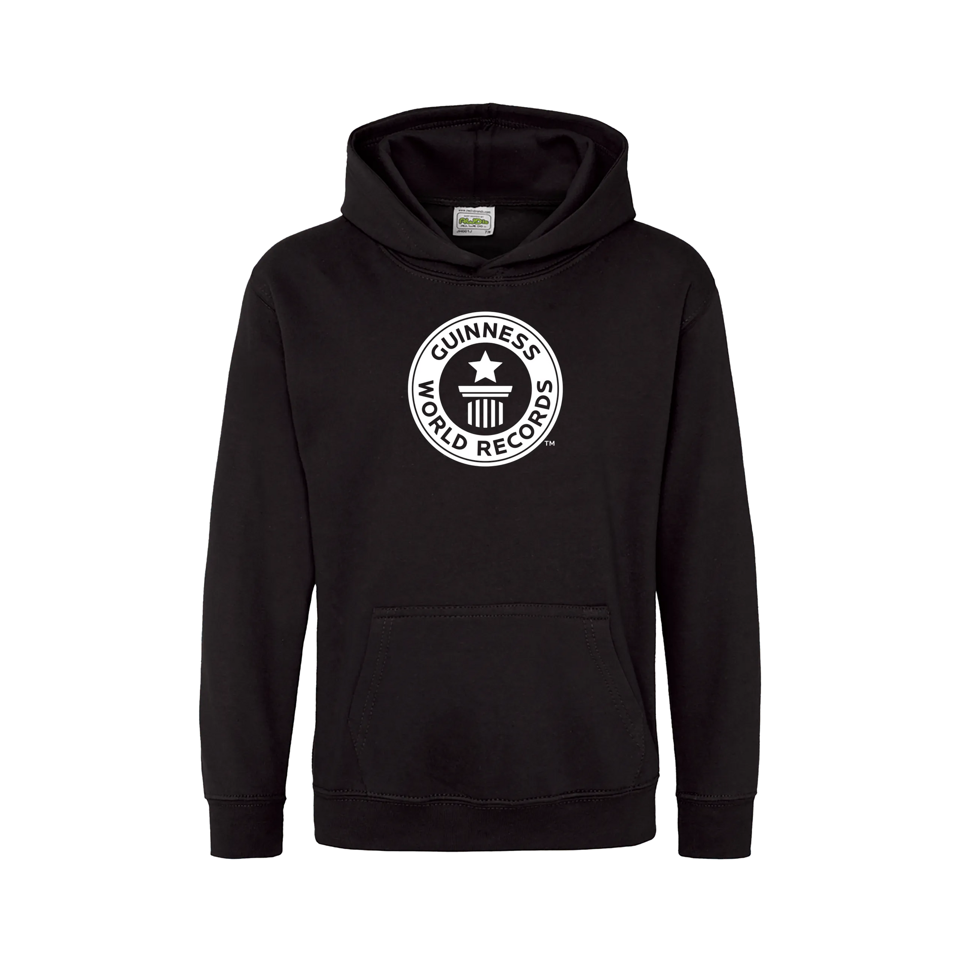 Guinness World Records Kids Hoodie White Logo-