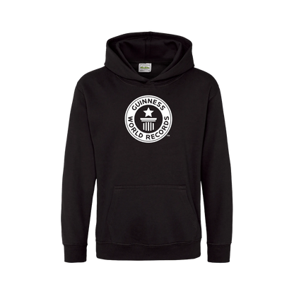 Guinness World Records Kids Hoodie White Logo-