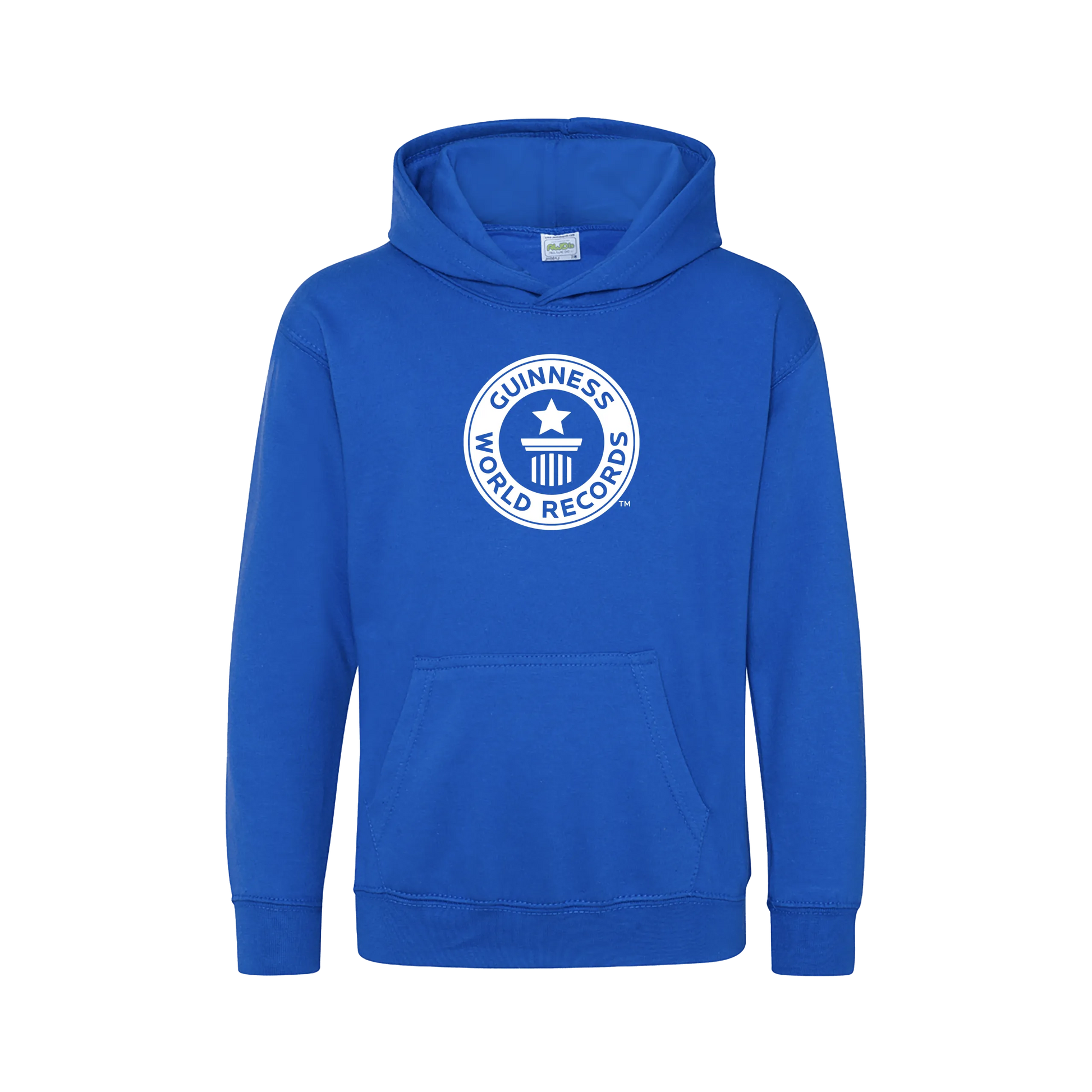 Guinness World Records Kids Hoodie White Logo-