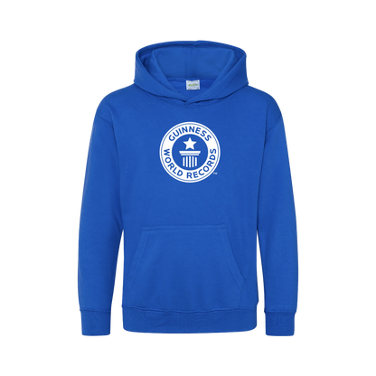 Guinness World Records Kids Hoodie White Logo-