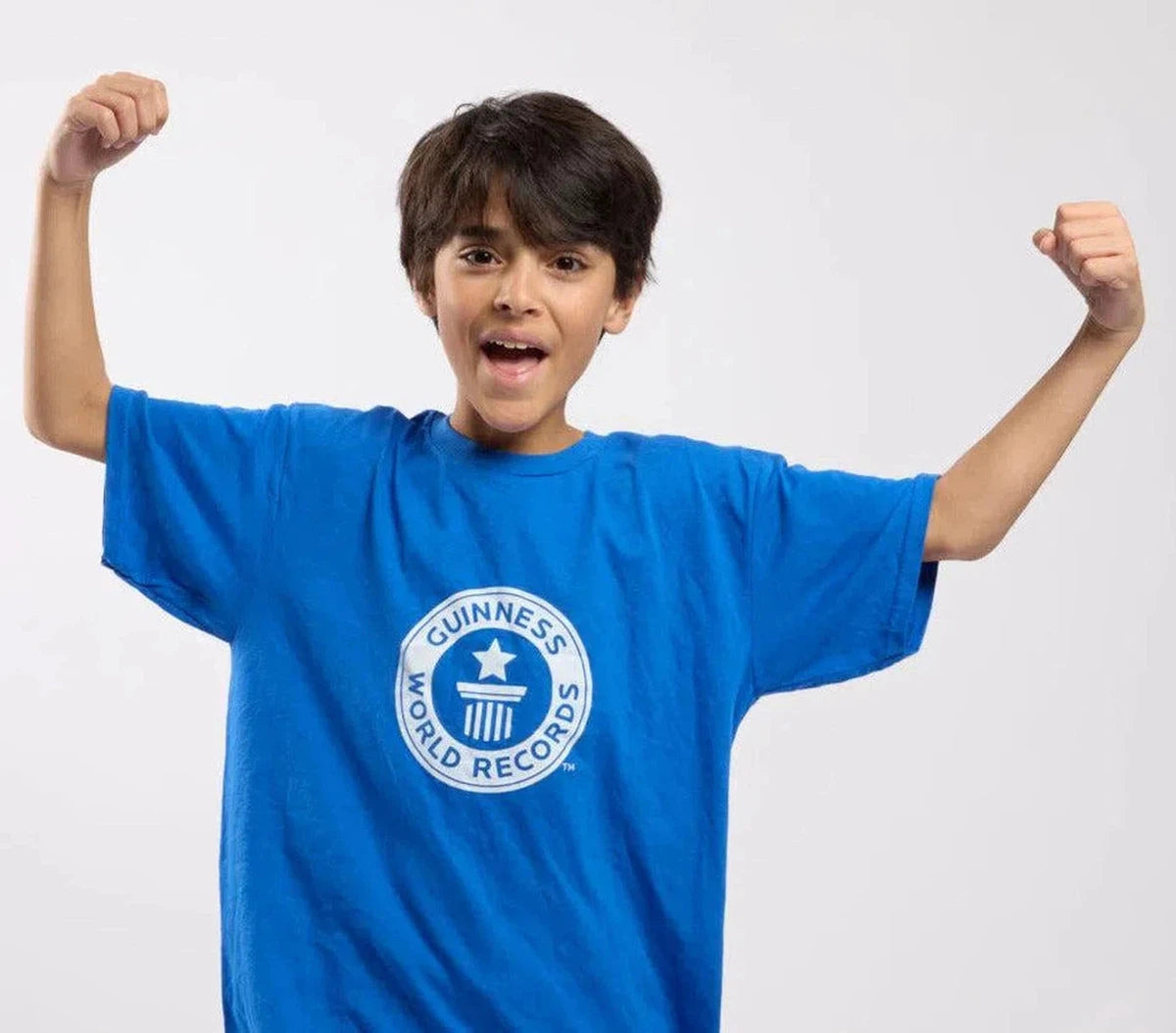 Kids T-shirt with white logo-Guinness World Records