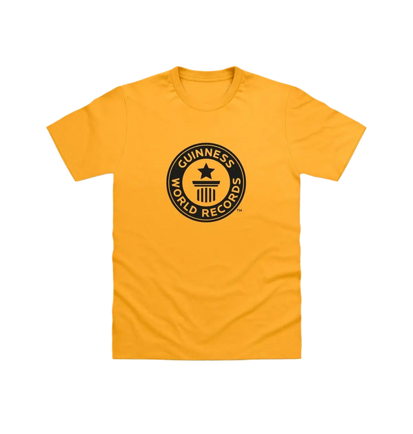 Guinness World Records Mens T Shirt Black Logo-