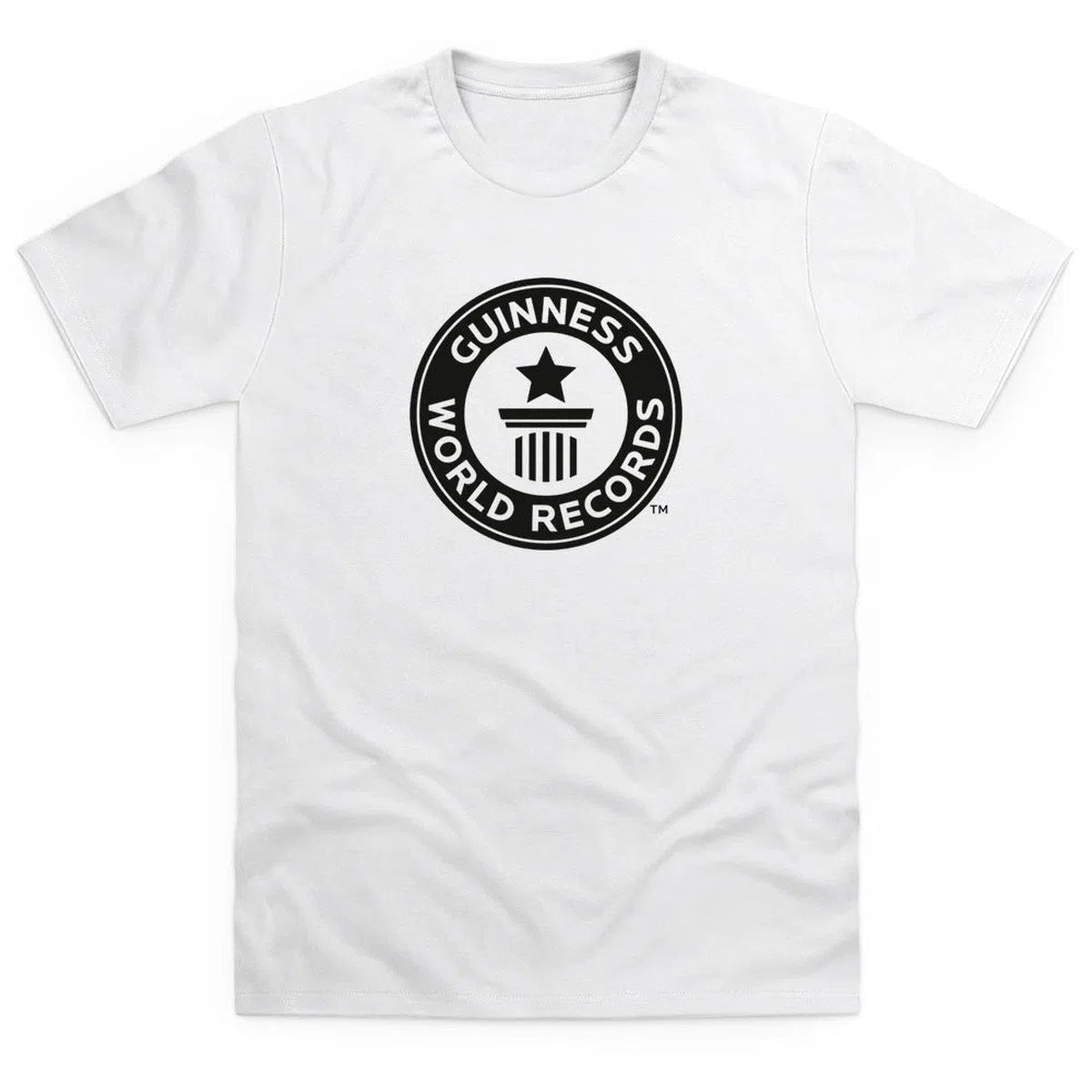 Men's T-shirt with black logo-Guinness World Records