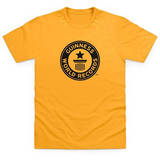 Guinness World Records Men’s T Shirt - Black Logo GWR Store