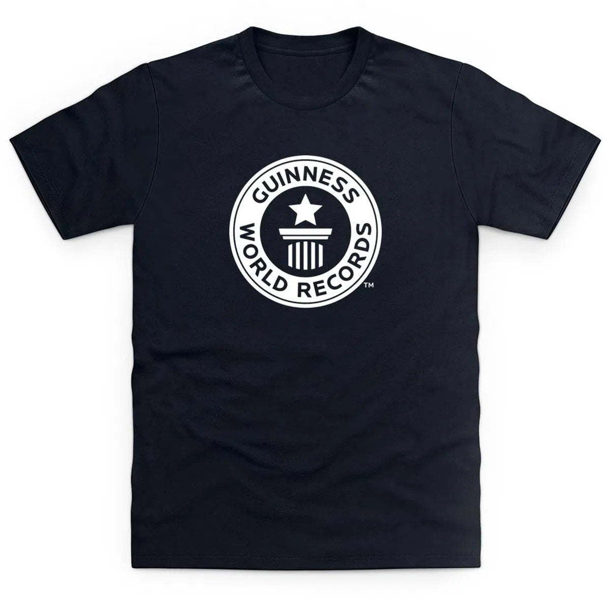 Men's T-shirt with white logo-Guinness World Records