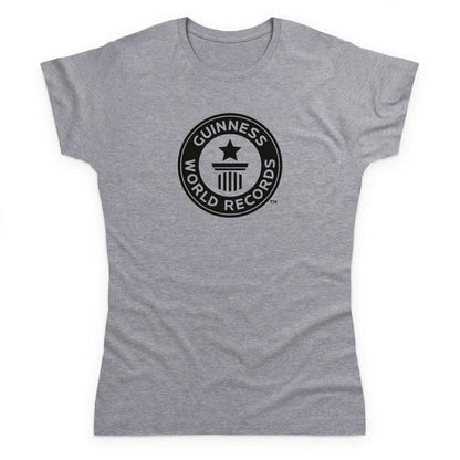 Guinness World Records Women’s T Shirt - Black Logo GWR Store