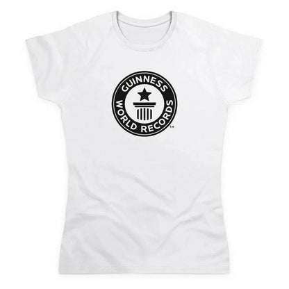 Guinness World Records Women’s T Shirt - Black Logo GWR Store