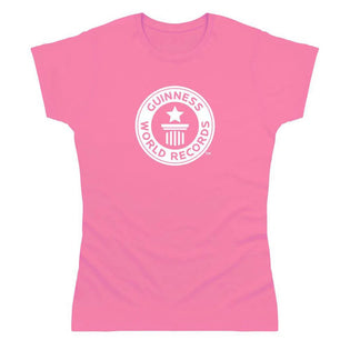 Guinness World Records Womens T Shirt White Logo-