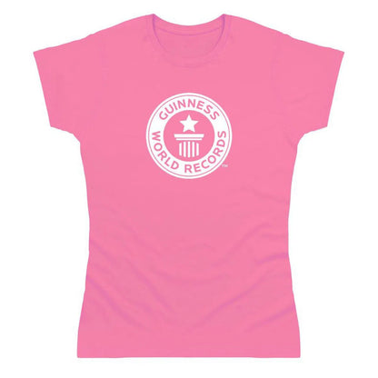 Guinness World Records Women’s T Shirt - White Logo GWR Store