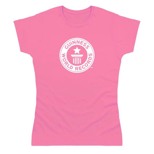 Guinness World Records Women’s T Shirt - White Logo GWR Store