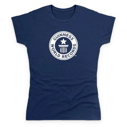 Guinness World Records Women’s T Shirt - White Logo GWR Store