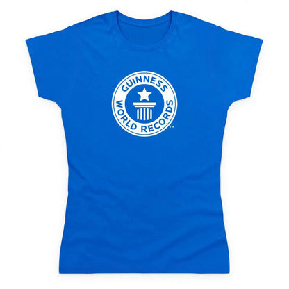 Guinness World Records Women’s T Shirt - White Logo GWR Store