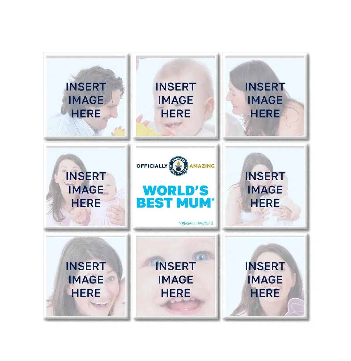 Personalised World’s Best Mum Magnet Set GWR Store